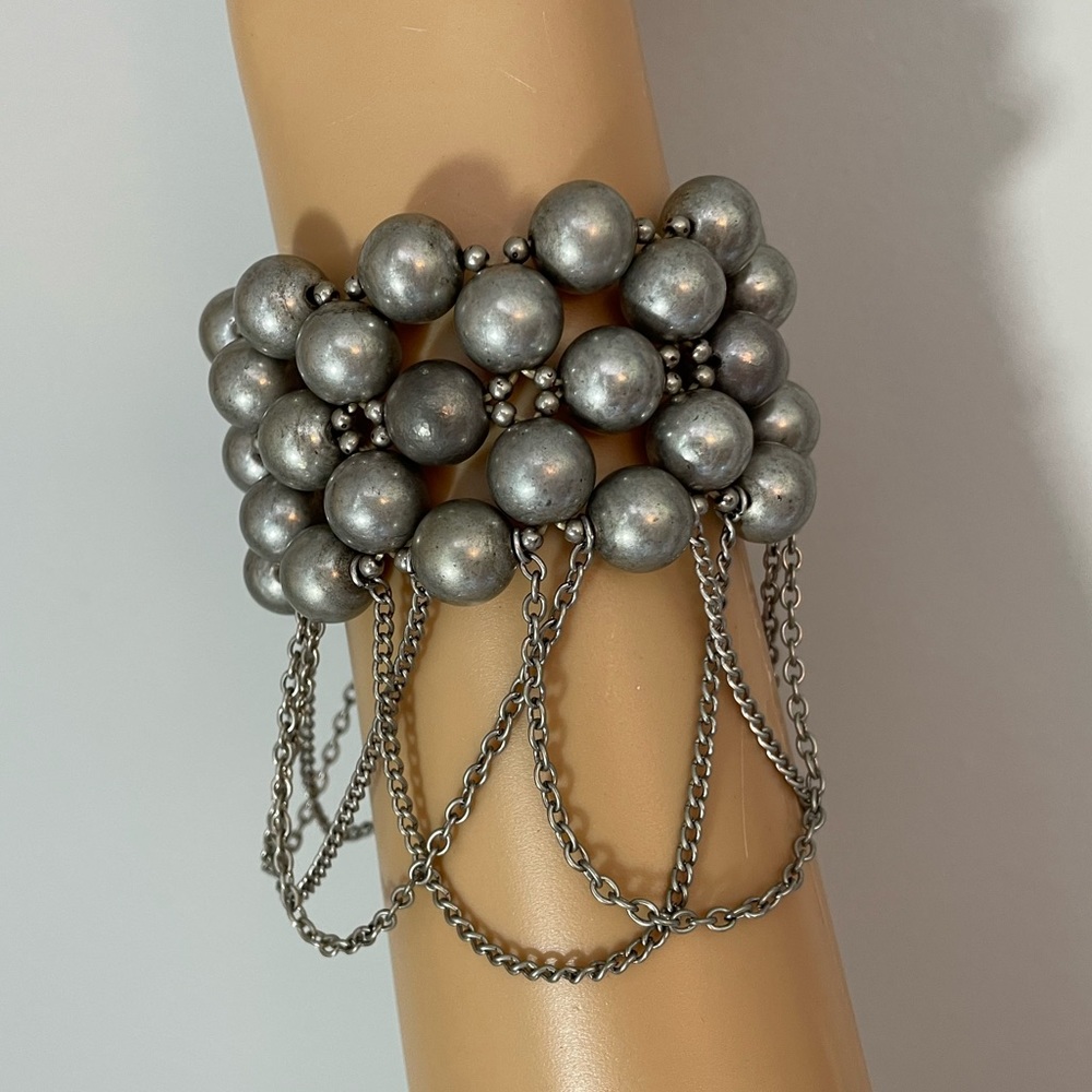 3/$20 Unique Beaded Chainmail Stretch Bracelet
